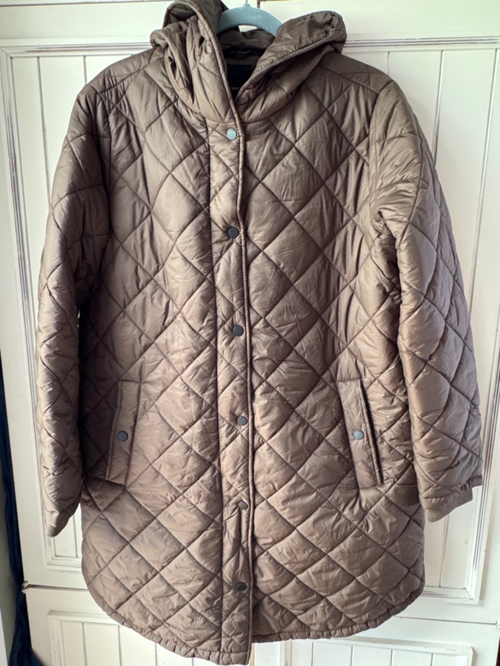 Quilted Hooded Women's Coat